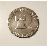 One Dólar Eisenhower Bicentennial 1776 1976