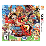 One Piece Unlimited World Red (mídia Física) - 3ds (novo)