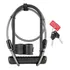 Onguard 8154 U lock Trava Cadeado Chave Reforçado Cabo 120cm Cor Preto