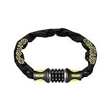 ONGUARD Cadeado Hexagonal 8017 Beast 12 Mm X 12 M- Preto-amarelo