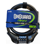 Onguard Segredo Neon 8169 Cor Preto Cadeado Bike Bicicleta Moto