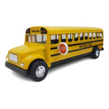 Ônibus Escolar Metálico Da Coleção Esc
