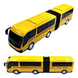Ônibus Metropolitano Articulado Brinquedo Plástico Grande
