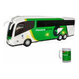 Ônibus Passaro Verde Com Luzes Mp3