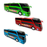 Ônibus Realista Brinquedo Grande 46 Cm