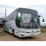 Ônibus Rod mpolo Paradiso G6 Hd Mb O400 Rsd cod 510 ano 2003
