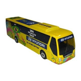 Onibus Seleçao Brasileira Copa Mundo 2014 Hyundai Miniatura