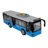 Ônibus Transporte Urbano De Fricção Luz E Som 000626 Shiny