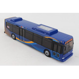 Ônibus Único Daron Mta De 11 Polegadas Em Nova Pintura Azul