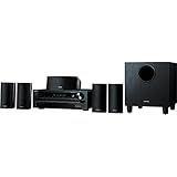 Onkyo HOME THEATER HTS 3910 5 0 DOLBY ATMOS Preto