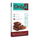 Only4 Vegano Puro 70 Cacau Chocolate Com 6 Unidades