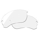 OOWLIT Lentes De Substituição Compatíveis Com óculos De Sol Oakley Flak Draft HD Transparente Não Polarizadas