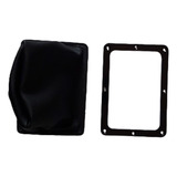 Opala Kit De Aro Preto E Coifa Preta Para Console 79 A 82