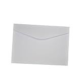Operitacx 50 Unidades Envelope Colorido De Segurança 16c Carta Branco Cartão