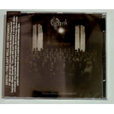 Opeth The Last Will And Testament cd Lacrado 
