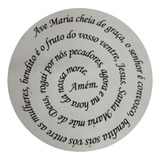Oração Ave Maria Mandala 30 Cm Decoração Externa interna