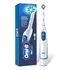 Oral b Power Precision Clean Escova De Dentes Elétrica Com 2 Pilhas Cor Branco E Azul