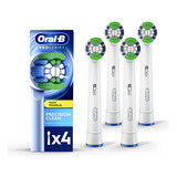 Oral b Refil Para Escova Elétrica Precision Clean Pro Series Limpeza Profunda 4 Unidades