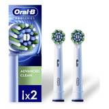 Oral b Refis Advanced Clean 2 Unidades