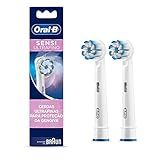 Oral B Refis PRO SERIES Sensitive Clean 2 Unidades Para Escova De Dentes Elétrica Oral B 100 Gengiva Mais Saudável