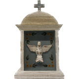 Oratório Divino Espírito Santo Em Madeira