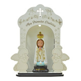 Oratório Infantil Nossa Senhora De Fátima Bebe 25cm Anjo