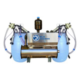 Ordenhadeira Inox Completa Bv 450 Motor 2cv 2 Conjuntos