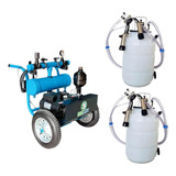 Ordenhadeira Movel Carrelo Bv450 C 2 Conjuntos Duplos 4 