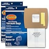 Oreck Buster B Sacos De Vácuo De Lata De Alergia Aspirador De Pó Portátil Para Latas PKBB12DW MCV 160 BB 1000 DB White Bag 24