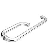 Orenic Maçaneta Da Porta Do Banheiro Puxador De Aço Inoxidável Para Portas De Vidro Acessórios Para Banheiro Maçaneta Do Chuveiro E Barra De Apoio