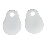 ORFOFE Par De Valgo Protetor De Grande Alisador De Meias Hallux Valgus Espaçador De Tala De Do Pé Protetor De Joanete Em Gel Espalhador Branco Eversão