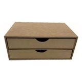 Organizador 2 Gavetas Folha A4 Suporte Monitor E Notebook