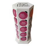 Organizador 30 Cápsulas Café Dolce Gusto Giratório Branco