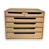 Organizador 6 Gavetas Folha Sulfite A4 Base Suporte Monitor