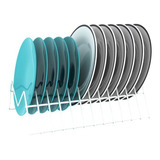 Organizador Armário Cozinha Suporte Prato Vertical 100 Aço