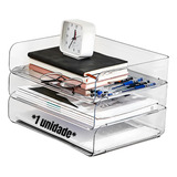 Organizador Arquivo Papel Mesa