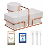 Organizador Cafe Kit Saches C 50 Adoçante Açucar Mexedor