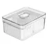 Organizador Clear Fresh 2 2l C  2 Cestos Of650nt   Ou Cor Transparente