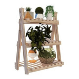 Organizador Com 03 Prateiras Madeira Pinus Multifunções