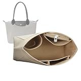 Organizador De Bolsa Para Bolsas Le Pliage Neo Organizador De Feltro Premium Bege Medium