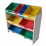Organizador De Brinquedos Infantil Colorido Organibox Montessoriano