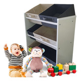 Organizador De Brinquedos Medio Quarto Infantil