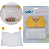 Organizador De Brinquedos Para Banho Com Ventosa Pato Buba