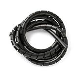 Organizador De Cabos- E Fios Espiral- Diâmetro 3-4- - 19 Mm X 3 Metros De Comprimento
