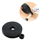 Organizador De Cabos 5m Dupla Face 15mm Fita Abraçadeira