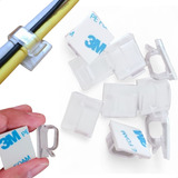 Organizador De Cabos Fios Adesivo Fixador 3m Premium Kit 20