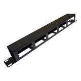Organizador De Cabos Horizontal Fechado Guia 1u P Racks 19