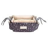 Organizador De Carrinho De Bebê Bolsa De Carrinho Para Telefone Organizador De Carrinho Universal Com Suporte De Copo Isolado Bolsa De Telefone Bolsa De Fraldas De Carrinho à