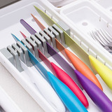 Organizador De Facas Para Gaveta Suporte 12 Facas Talheres