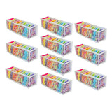 Organizador De Gavetas Atacado revenda Kit 20un Cor Branco
